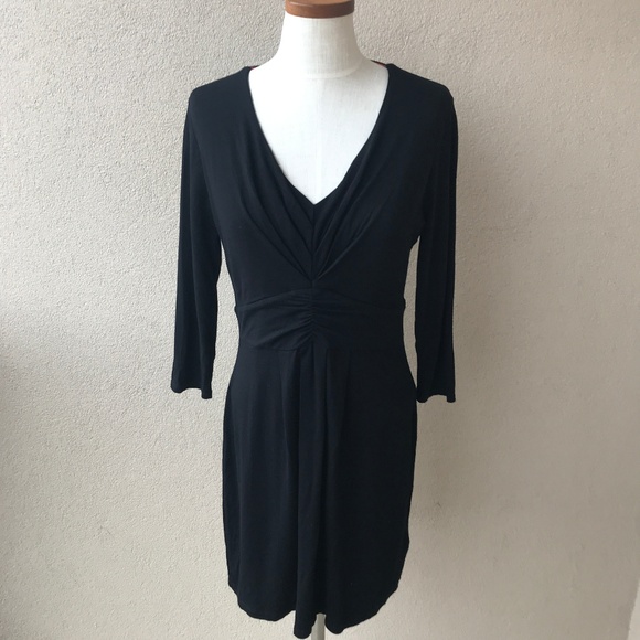 Boden Dresses & Skirts - Boden Black Gathered Band Tunic Dress